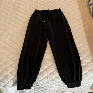 Express dressy black joggers (NWT)